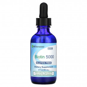 Nutra BioGenesis, Biotin 5000, 59 мл (2 жидк. унции) в Москве - eco-herb.ru | фото