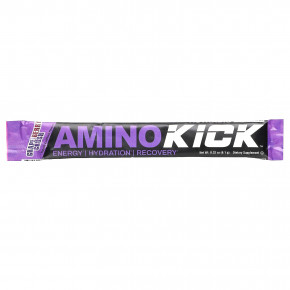 NutraBio, Amino Kick, виноградные ягоды, 1 шт., 9,1 г (0,32 унции) - описание