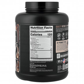 NutraBio, изолят сывороточного протеина, со вкусом изысканного шоколада, 2268 г (5 фунтов) в Москве - eco-herb.ru | фото