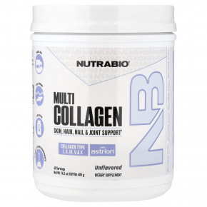 NutraBio, коллаген нескольких типов, без добавок, 405 г (14,2 унции) в Москве - eco-herb.ru | изображение NutraBio, коллаген нескольких типов, без добавок, 405 г (14,2 унции) в Москве - eco-herb.ru | фото