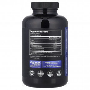 NutraChamps, рыбий жир с омега-3, с натуральным лимонным вкусом, 180 капсул (1200 мг в 1 капсуле) в Москве - eco-herb.ru | изображение NutraChamps, рыбий жир с омега-3, с натуральным лимонным вкусом, 180 капсул (1200 мг в 1 капсуле) в Москве - eco-herb.ru | фото