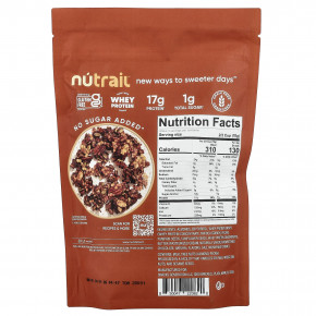 NuTrail, протеиновая гранола с орехами, шоколад, 227 г (8 унций) в Москве - eco-herb.ru | изображение NuTrail, протеиновая гранола с орехами, шоколад, 227 г (8 унций) в Москве - eco-herb.ru | фото