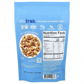NuTrail, протеиновая гранола с орехами, ваниль и миндаль, 227 г (8 унций) в Москве - eco-herb.ru | изображение NuTrail, протеиновая гранола с орехами, ваниль и миндаль, 227 г (8 унций) в Москве - eco-herb.ru | фото