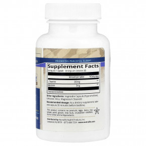 NutraLife, мелатонин и L-теанин, 60 вегетарианских капсул в Москве - eco-herb.ru | фото