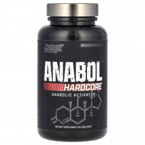 Nutrex Research, Anabol Hardcore, 160 мг, 60 капсул - описание | фото