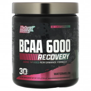 Nutrex Research, BCAA 6000, арбуз, 225 г (8,2 унции) в Москве - eco-herb.ru | фото