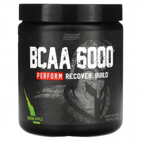 Nutrex Research, BCAA 6000, зеленое яблоко, 237 г (8,4 унции) в Москве - eco-herb.ru | фото