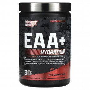 Nutrex Research, EAA+ Hydration, порция манго, 390 г (13,76 унции) - описание