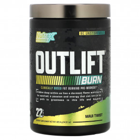 Nutrex Research, Outlift Burn, со вкусом Maui Twist, 422,4 г (14,92 унции) в Москве - eco-herb.ru | фото