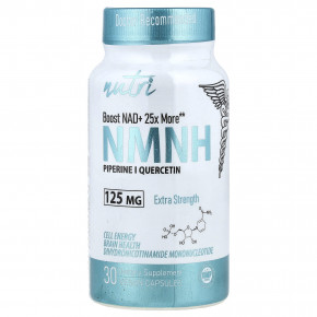 Nutri, NMNH, 30 веганских капсул - описание | фото