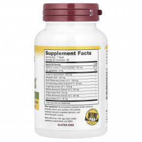 NutriBiotic, DefensePlus®, максимальная эффективность, 90 веганских таблеток в Москве - eco-herb.ru | фото