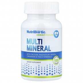 NutriBiotic, Essentials, мультиминерал, 100 капсул без глютена - подробнее NutriBiotic, Essentials, мультиминерал, 100 капсул без глютена - описание