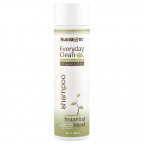 NutriBiotic, Everyday Clean Shampoo, растительная смесь с экстрактами косточек грейпфрута, 296 мл (10 жидк. Унций) в Москве - eco-herb.ru | фото