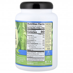 NutriBiotic, гороховый протеин в порошке, без добавок, 600 г (1 фунт 5,16 унции) в Москве - eco-herb.ru | изображение NutriBiotic, гороховый протеин в порошке, без добавок, 600 г (1 фунт 5,16 унции) в Москве - eco-herb.ru | фото