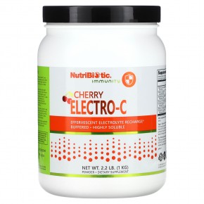 NutriBiotic, Immunity, Cherry Electro-C, 1 кг (2,2 фунта) - описание