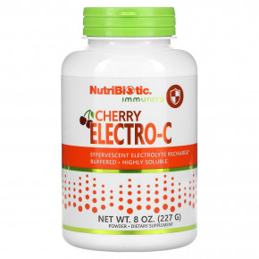 NutriBiotic, Immunity, Cherry Electro-C, порошок, 227 г (8 унций) в Москве - eco-herb.ru | фото