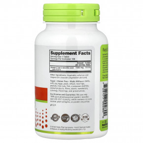 NutriBiotic, витамин C, 1000 мг, 100 веганских таблеток в Москве - eco-herb.ru | фото