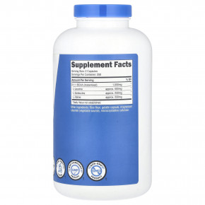 Nutricost, BCAA, для производительности, 500 капсул (500 мг в 1 капсуле) в Москве - eco-herb.ru | изображение Nutricost, BCAA, для производительности, 500 капсул (500 мг в 1 капсуле) в Москве - eco-herb.ru | фото