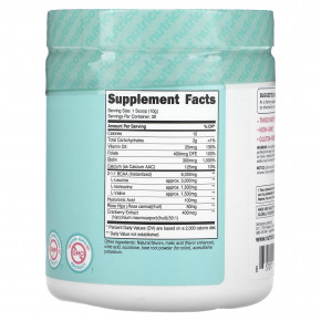 Nutricost, BCAA с гиалуроновой кислотой, фолатом, биотином и кальцием для женщин, со вкусом арбуза, 288 г (10,2 унции) в Москве - eco-herb.ru | фото