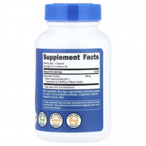 Nutricost, черный чеснок, 2000 мг, 60 капсул в Москве - eco-herb.ru | фото