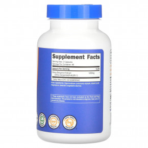 Nutricost, Цитрусовый бергамот, 120 капсул (600 мг в каждой капсуле) в Москве - eco-herb.ru | фото