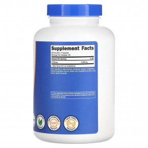 Nutricost, D-рибоза, 240 капсул (700 мг на капсулу) в Москве - eco-herb.ru | фото