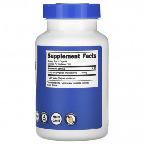 Nutricost, дягиль лекарственный, 565 мг, 120 капсул (Товар снят с продажи) в Москве - eco-herb.ru | изображение Nutricost, дягиль лекарственный, 565 мг, 120 капсул (Товар снят с продажи) в Москве - eco-herb.ru | фото