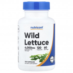 Nutricost, дикий салат, 120 капсул (80 мг в 1 капсуле) в Москве - eco-herb.ru | изображение Nutricost, дикий салат, 120 капсул (80 мг в 1 капсуле) в Москве - eco-herb.ru | фото