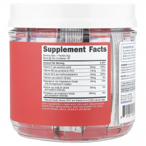 Nutricost, Электролиты, улучшенный комплекс для увлажнения, фруктовый пунш, 40 пакетиков по 4 г (0,14 унции) в Москве - eco-herb.ru | фото