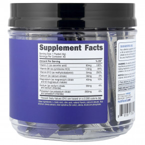 Nutricost, Электролиты, улучшенный комплекс для увлажнения, голубая малина, 40 пакетиков по 4 г (0,14 унции) в Москве - eco-herb.ru | фото