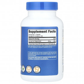 Nutricost, Железо, 25 мг, 240 капсул в Москве - eco-herb.ru | изображение Nutricost, Железо, 25 мг, 240 капсул в Москве - eco-herb.ru | фото