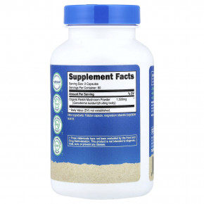 Nutricost, Гриб рейши, 120 капсул (750 мг в каждой капсуле) в Москве - eco-herb.ru | фото