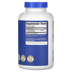 Nutricost, Гриб шиитаке, 180 капсул (500 мг на капсулу) в Москве - eco-herb.ru | фото