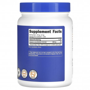 Nutricost, Хлорид калия, без добавок, 1 кг (2,2 фунта) в Москве - eco-herb.ru | фото