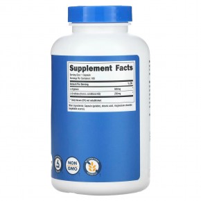 Nutricost, L-Arginine + L-Ornithine, 180 Capsules в Москве - eco-herb.ru | фото