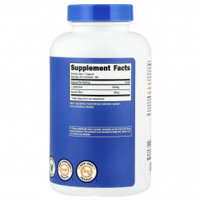 Nutricost, L-глютамин, 180 капсул в Москве - eco-herb.ru | фото