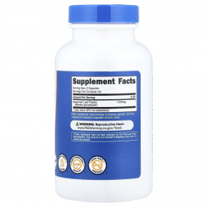 Nutricost, лист мяты колосистой, 120 капсул (500 мг в 1 капсуле) в Москве - eco-herb.ru | фото