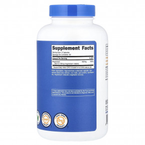 Nutricost, малат магния, 180 капсул (700 мг в 1 капсуле) в Москве - eco-herb.ru | фото