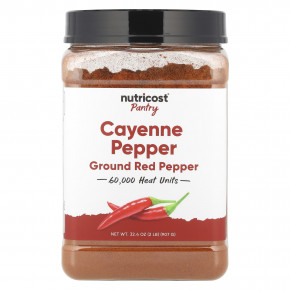 Nutricost, Pantry, кайенский перец, 907 г (32,4 унции) в Москве - eco-herb.ru | изображение Nutricost, Pantry, кайенский перец, 907 г (32,4 унции) в Москве - eco-herb.ru | фото