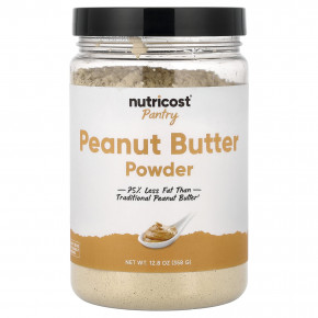 Nutricost, Pantry, порошок из арахисовой пасты, 358 г (12,8 унции) - описание | фото