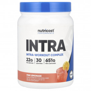 Nutricost, Performance, комплекс для приема во время тренировки, со вкусом розового лимонада, 651 г (1,4 фунта) в Москве - eco-herb.ru | фото