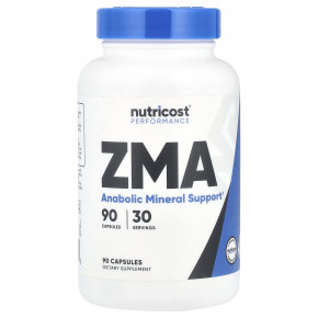 Nutricost, Performance, ZMA`` 90 капсул - описание