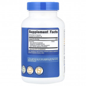 Nutricost, ресвератрол, 120 капсул (350 мг в 1 капсуле) в Москве - eco-herb.ru | фото