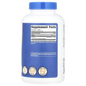 Nutricost, Витамин E, 180 мг (400 МЕ), 240 мягких таблеток в Москве - eco-herb.ru | изображение Nutricost, Витамин E, 180 мг (400 МЕ), 240 мягких таблеток в Москве - eco-herb.ru | фото