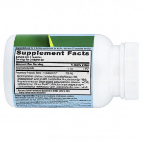 Nutrition Now, PB 8™, пробиотик, 120 вегетарианских капсул (7 млрд КОЕ в 1 капсуле) в Москве - eco-herb.ru | фото