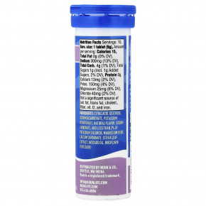 Nuun, Sport Hydration, шипучие таблетки для приготовления напитка с электролитами, со вкусом винограда, 10 таблеток в Москве - eco-herb.ru | фото