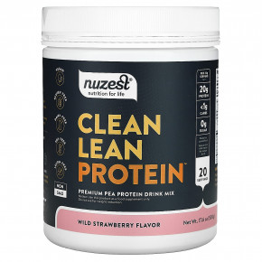 Nuzest, Clean Lean Protein, лесная клубника, 500 г (17,6 унции) - описание