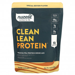 Nuzest, Clean Lean Protein, соленая карамель, 250 г (8,8 унции) - описание