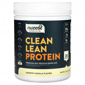 Nuzest, Clean Lean Protein, ванильный вкус, 500 г (17,6 унции) - описание