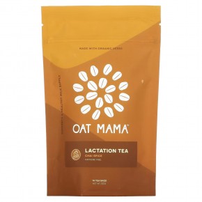 Oat Mama, Lactation Tea, чай со специями, 14 чайных пакетиков, 32 г в Москве - eco-herb.ru | фото